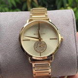 Michael Kors Portia Gold Dial Gold Steel Strap Watch for Women - MK3639 Buy Now By Michael Kors