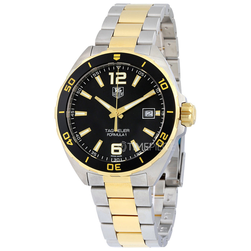 Shop Tag Heuer Formula 1 Black Dial Watch for Men - WAZ1121.BB0879 in USA