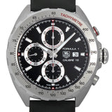Shop Tag Heuer Formula 1 Calibre 16 Black Dial Black Leather Strap Watch for Men - CAZ2010.FT8024 in USA