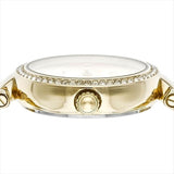 Coach Park Diamonds Gold Dial Gold Steel Strap Watch for Women - 14503171 Buy Now By Coach