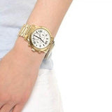 Michael Kors Cooper Chronograph White Dial Gold Steel Strap Watch For Women - MK5916 Buy Now By Michael Kors