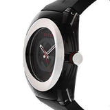 Gucci Sync XXL Quartz Black Dial Black Rubber Strap Watch For Men - YA137101