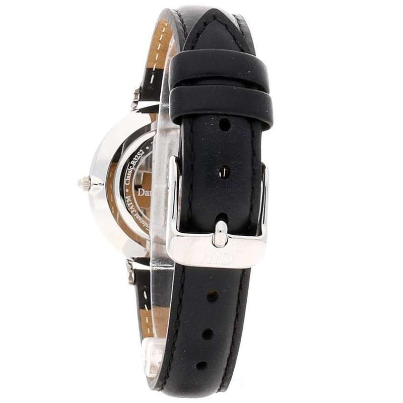 Daniel Wellington Classic Petite Sheffield White Dial Black Leather Strap Watch For Women - DW00100186 Buy Now By Daniel Wellington