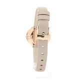Shop Swarovski Crystal Flower Grey Dial Grey Leather Strap Watch for for Women - 5552424 in USA