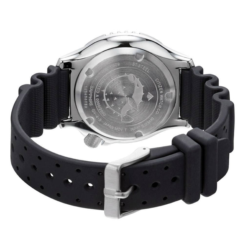 Citizen Promaster Automatic 200M Diver Fugu Limited Edition Black Dial Black Rubber Strap Watch For Men - NY0110 Buy Now By Citizen