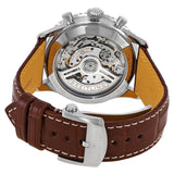 Shop Breitling Navitimer B01 Chronograph 41 White Dial Brown Leather Strap Watch for Men - AB0139211G1P1 in USA