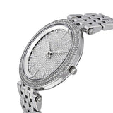 Michael Kors Darci Silver Dial Silver Steel Strap Watch for Women - MK3437