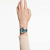 Swarovski Octea Chrono Green Dial Green Leather Strap Watch for Women - 5672931 Buy Now By Swarovski