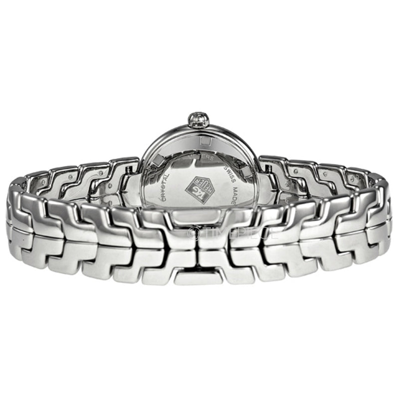 Shop Tag Heuer Link Diamonds Mother of Pearl Dial Silver Steel Strap Watch for Women - WAT1411.BA0954 in USA