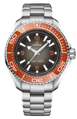 Shop Omega Seamaster Planet Ocean 6000M 45.5mm Black Dial Silver Steel Strap Watch for Men - 21530462106001 in USA