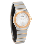 Shop Omega Constellation Manhattan Mother of Pearl Dial Two Tone Steel Strap Watch for Women - 131.20.28.60.55.002 in USA