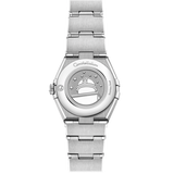 Shop Omega Constellation Manhattan Quartz Diamonds Mother of Pearl Dial Silver Steel Strap Watch for Women - 131.15.25.60.55.001 in USA