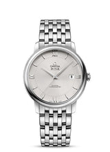 Shop Omega De Ville Prestige Co-Axial Silver Dial Silver Steel Strap Watch for Men - 424.10.40.20.02.003 in USA