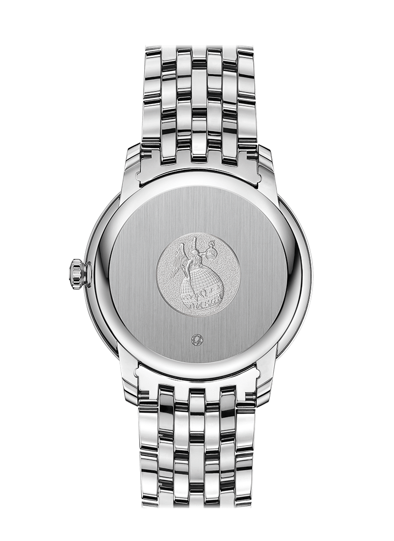 Shop Omega De Ville Prestige Co Axial Automatic White Dial Silver Steel Strap Watch for Men - 424.10.40.20.02.005 in USA