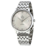 Shop Omega De Ville Prestige Co-Axial Silver Dial Silver Steel Strap Watch for Men - 424.10.40.20.02.003 in USA