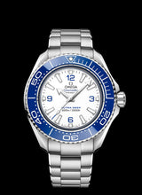 Shop Omega Planet Ocean 6000M Co Axial Master Chronometer 45.5mm White Dial Silver Steel Strap Watch for Men - 21530462104001 in USA