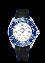 Shop Omega Planet Ocean 6000M Co Axial Master Chronometer 45.5mm White Dial Black Rubber Strap Watch for Men - 21532462104001 in USA