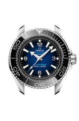 Shop Omega Seamaster Planet Ocean 6000M Co Axial Master Chronometer Blue Dial Silver Steel Strap Watch for Men - 21530462103001 in USA
