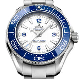 Shop Omega Planet Ocean 6000M Co Axial Master Chronometer 45.5mm White Dial Silver Steel Strap Watch for Men - 21530462104001 in USA