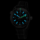 Shop Omega Planet Ocean 6000M Co Axial Master Chronometer 45.5mm Blue Dial Black Rubber Strap Watch for Men - 21532462103001 in USA