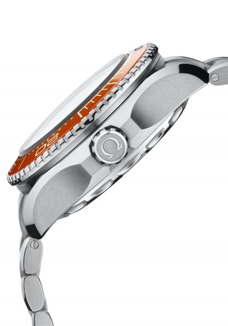 Shop Omega Seamaster Planet Ocean 6000M 45.5mm Black Dial Silver Steel Strap Watch for Men - 21530462106001 in USA