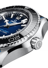 Shop Omega Planet Ocean 6000M Co Axial Master Chronometer 45.5mm Blue Dial Black Rubber Strap Watch for Men - 21532462103001 in USA