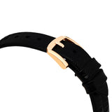 Emporio Armani Gioia Quartz Mother of Pearl Dial Black Leather Strap Watch For Women - AR11390 Buy Now By Emporio Armani