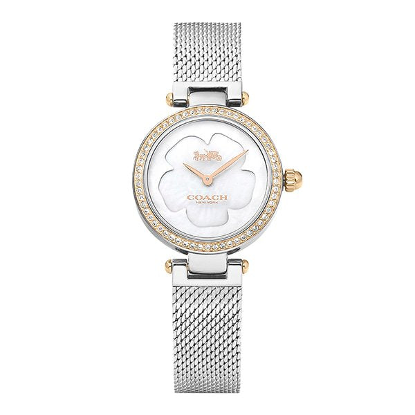 Coach Park Mother of Pearl Dial Silver Mesh Bracelet Watch for Women - 14503510 Buy Now By Coach