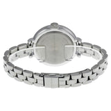 Marc Jacobs Sally Orange Dial Silver Steel Strap Watch for Women - MBM3365