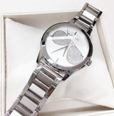 Michael Kors Harman Analog Silver Dial Silver Steel Strap Watch For Women - MK3672 Buy Now By Michael Kors