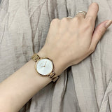 Emporio Armani Arianna Mother of Pearl Dial Gold Steel Strap Watch For Women - AR11198 Buy Now By Emporio Armani
