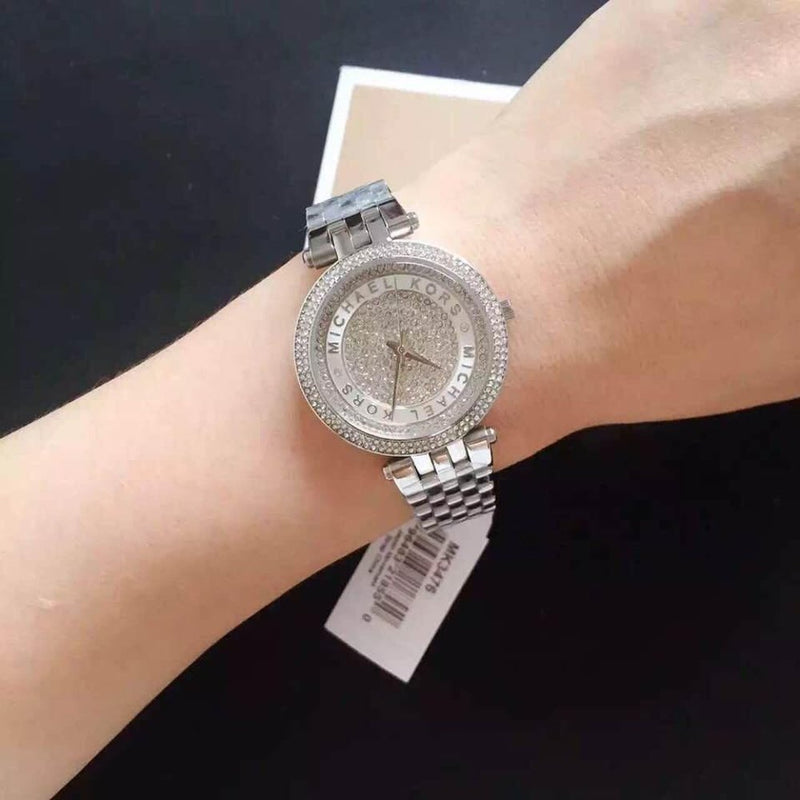 Michael Kors Darci Silver Dial Silver Steel Strap Watch for Women - MK3476 Buy Now By Michael Kors