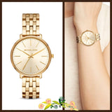 Michael Kors Pyper Quartz Gold Dial Gold Steel Strap Watch For Women - MK3898 Buy Now By Michael Kors