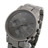 Daniel Wellington Iconic Link Chronograph Grey Dial Grey Steel Strap Watch for Men - DW00100643 Buy Now By Daniel Wellington