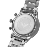 Emporio Armani Giovanni Chronograph Blue Dial Grey Steel Strap Watch For Men - AR11348 Buy Now By Emporio Armani