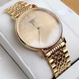 Tissot T Classic Everytime Desire Small Gold Dial Gold Mesh Bracelet Watch For Women - T109.210.33.021.00 Buy Now By Tissot