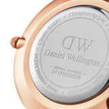 Daniel Wellington Classic Melrose Black Dial Rose Gold Mesh Bracelet Watch For Women - DW00100161 Buy Now By Daniel Wellington