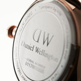 Daniel Wellington Dapper York White Dial Brown Leather Strap Watch For Women - DW00100093 Buy Now By Daniel Wellington