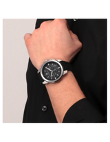 Maserati Successo Chronoraph Black Dial Black Silicon Strap Watch For Men - R8871621014 Buy Now By Maserati