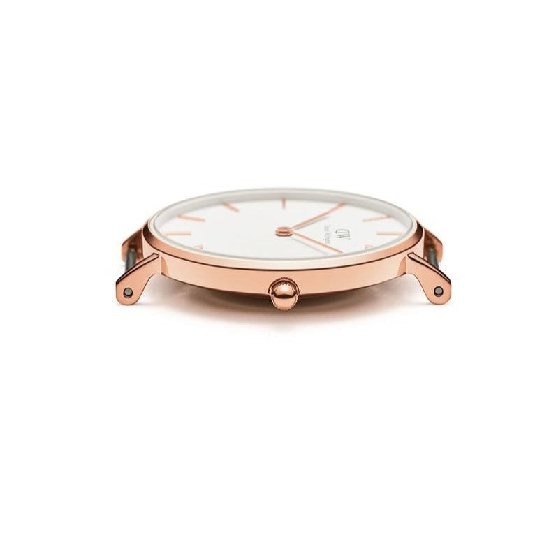 Daniel Wellington Classic Petite Cornwall White Dial Green NATO Strap Watch For Women - DW00100253 Buy Now By Daniel Wellington