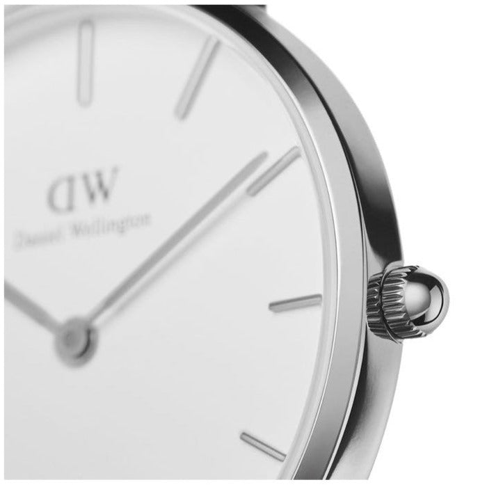 Daniel Wellington Classic Petite Cornwall White Dial Black NATO Strap Watch For Women - DW00100254 Buy Now By Daniel Wellington