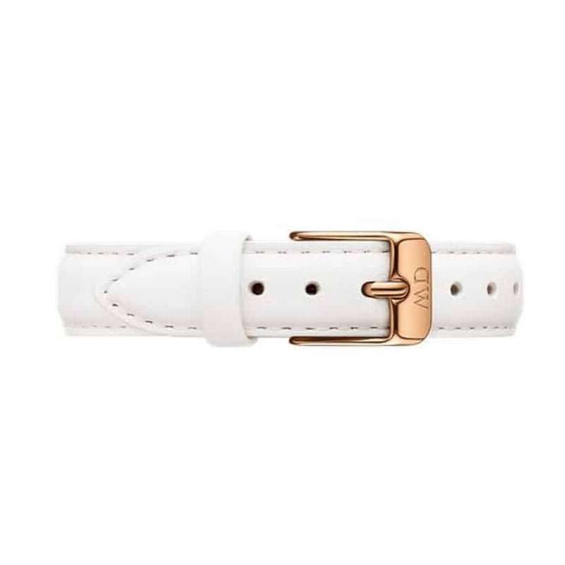 Daniel Wellington Classic Petite Bondi Black Dial White Leather Strap Watch For Women - DW00100285 Buy Now By Daniel Wellington