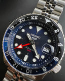 Seiko 5 Sports Special Edition Automatic Grey Dial Silver Steel Strap Watch For Men - SSK019K1