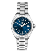 Shop Tag Heuer Formula 1 Quartz Blue Dial Silver Steel Strap Watch for Women - WBJ1412.BA0664 in USA