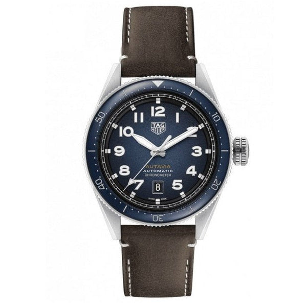 Shop Tag Heuer Autavia Blue Dial Watch for Men - WBE5116.FC8266 in USA