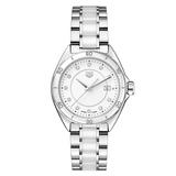 Shop Tag Heuer Formula 1 Diamonds White Dial Two Tone Steel Strap Watch for Women - WBJ141AD.BA0974 in USA