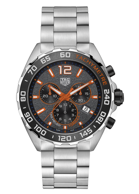 Shop Tag Heuer Formula 1 Chronograph Ceramic Black Dial Silver Steel Strap Watch for Men - CAZ101AH.BA0842 in USA