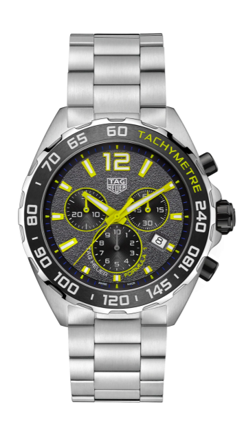 Tag Heuer Formula 1 Chronograph Grey Dial Silver Steel Strap Watch for Men - CAZ101AG.BA0842 Buy Now By Tag Heuer