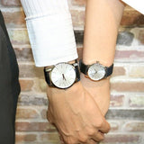 Calvin Klein City Silver Dial Black Leather Strap Watch For Women - K2G231C6 Buy Now By Calvin Klein