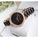 Michael Kors Parker Mother of Pearl Black Dial Two Tone Steel Strap Watch for Women - MK6414 Buy Now By Michael Kors